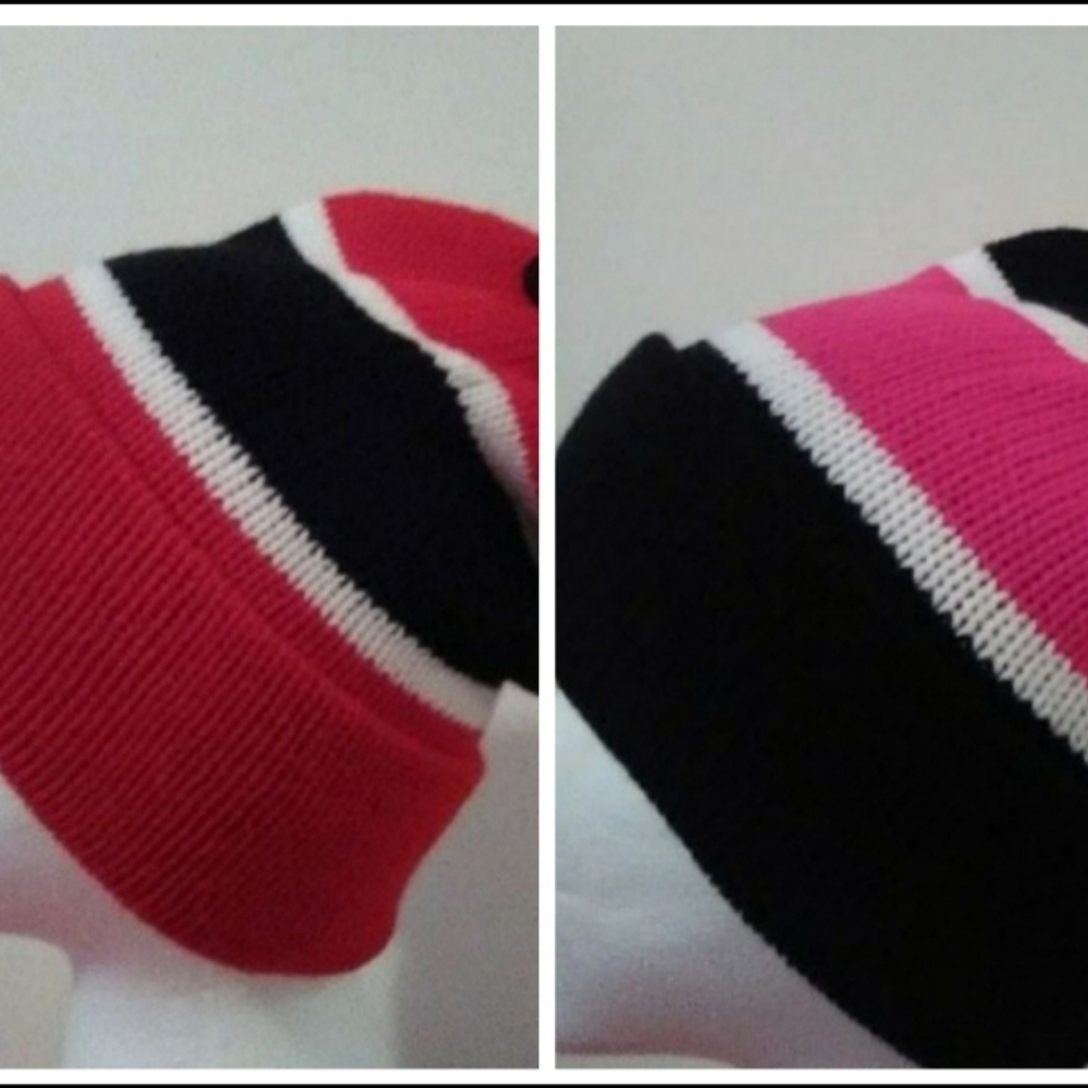 Set of 2 | Winter Knit Skull Toboggan Cap | Adult